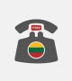 Lithuania toll-free number