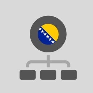 Bosnie - Réseau informatique