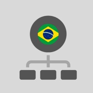 Brésil - Réseau informatique