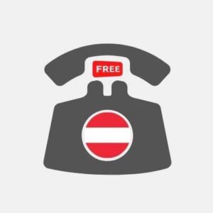 Áustria - Linha profissional gratuita