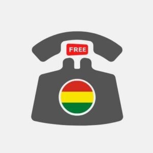 Número gratuito da Bolívia