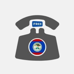 Número gratuito de Belize