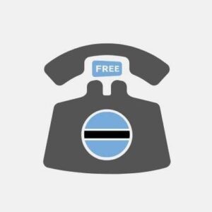 Botswana - Linha gratuita profissional