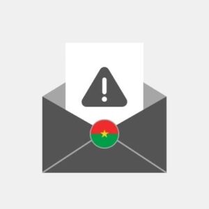 Distribuidor antispam en Burkina Faso