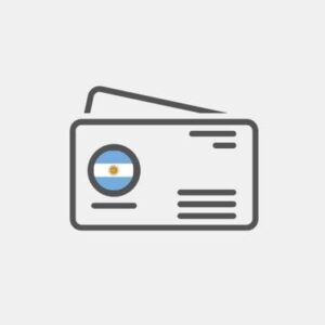 Nafnspjald Argentínu