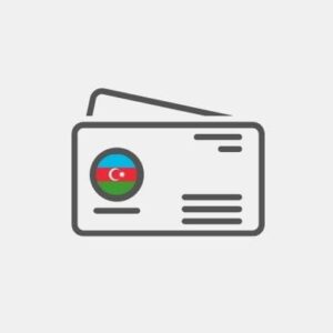 Nafnspjald frá Aserbaídsjan