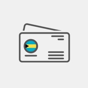 Nafnspjald Bahamaeyja