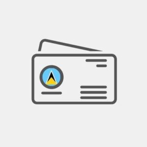 St. LUCIA Business card