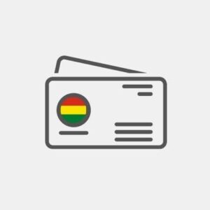 Nafnspjald Bólivíu