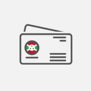 Nafnspjald Búrúndí