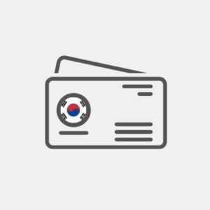 South Korea Business card