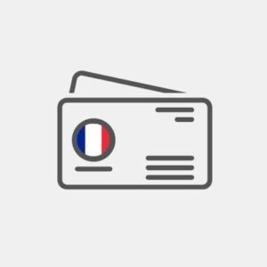 France Business card