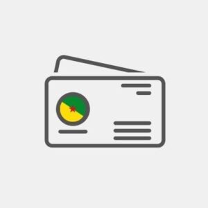 French Guiana Business card