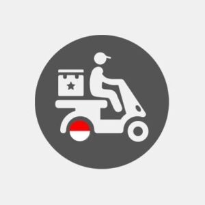 Courier delivery in Indonesia