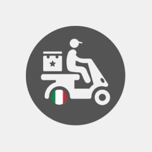 Courier delivery in Italy