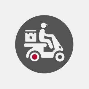 Courier delivery in Japan