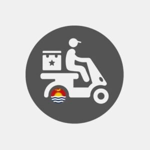 Courier delivery in Kiribati