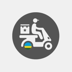 Entrega de correio em Ruanda