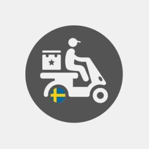Courier delivery in Sweden