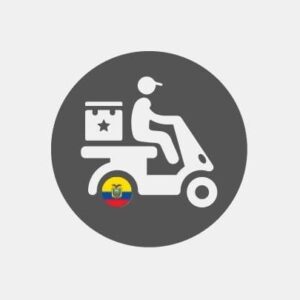 Entrega de correio no Equador