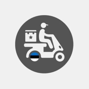 Entrega de correio na Estônia