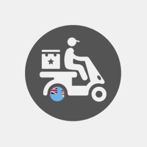 Entrega de correio em Fiji