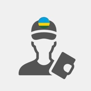 Ruanda - Distribuição de Panfletos