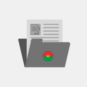 Burkina Faso generelle salgsdokumenter