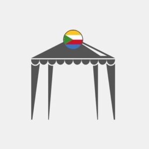Дистрибутор на сгъваеми палатки на Коморските острови