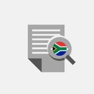 South Africa - Market research