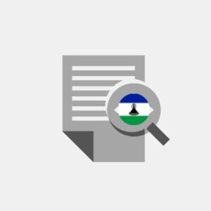 Lesoto - Pesquisa de mercado