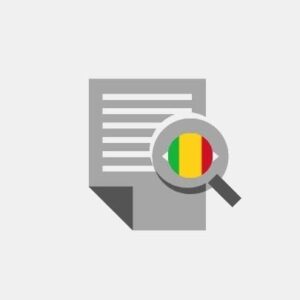Mali - Market research