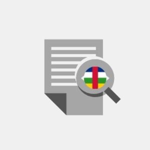 República Centro-Africana - Pesquisa de mercado