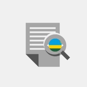 Ruanda - Pesquisa de mercado