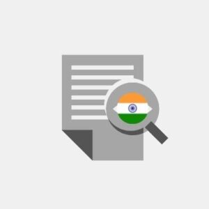 India - Market research