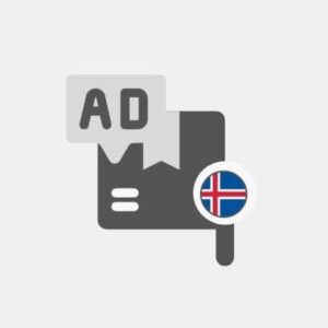 Iceland Pack of web ads