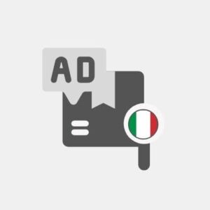 Italy Pack of web ads