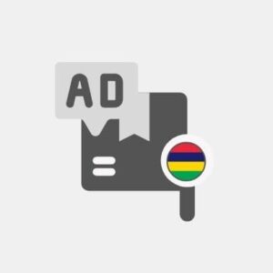 Mauritius Pack of web ads