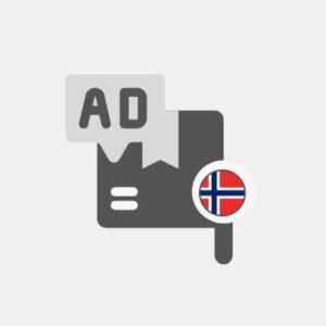 Norway Pack of web ads
