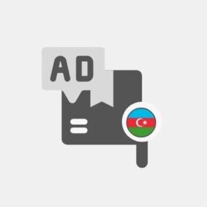 Paket web oglasa za Azerbajdžan