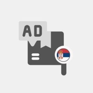 Serbia Pack of web ads