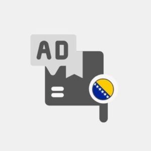 Paket web oglasa za Bosnu i Hercegovinu