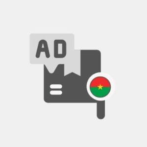 Paket web oglasa za Burkina Faso