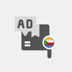 Paket web oglasa za Komore