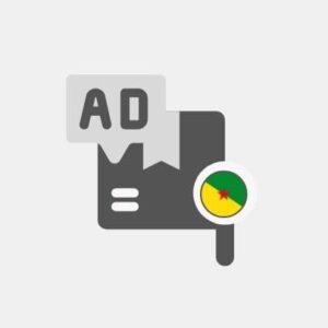 French Guiana Pack of web ads
