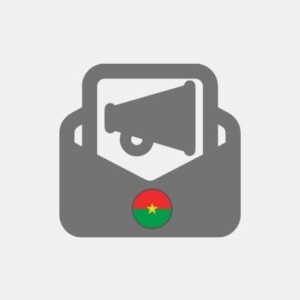 Burkina Faso Pack Emailing - Marketing