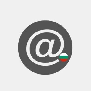 Bulharský profesionální e-mail