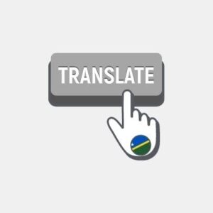 Solomon Islands Professional translation