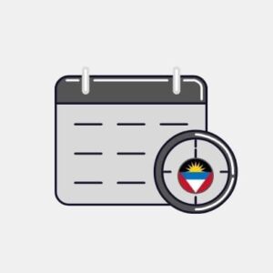 Antigua og Barbuda Online Kalender Forhandler