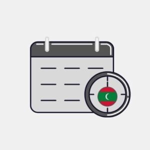 Maldives Online Calendar Reseller